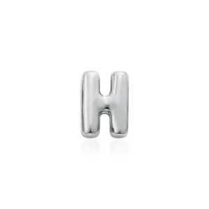 Silver Letter H