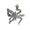 Wholesale Ins Style Butterfly Snake-Shaped Fashion Open Ring Female Niche Design Stylish Trendy Punk Spider Ring
