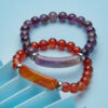Wholesale Natural Stone Crystal Agate Bridge Bracelet Bracelet Simple Fashion Women's Fashion Jewelry Accessories