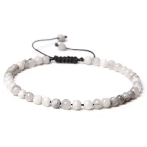 White Crazy Agate / Stretch