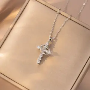 xx0006-1# Rotatable Crown Cross-Silver
