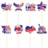 Wholesale Independence Day Paper Cake Decorating Supplies For Party, Perfect For Festive Celebration And Venue Decoration