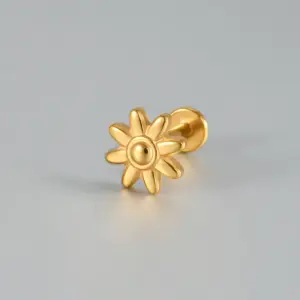 Chrysanthemum-Gold / Rod Thickness * Rod Length 1.2x8mm