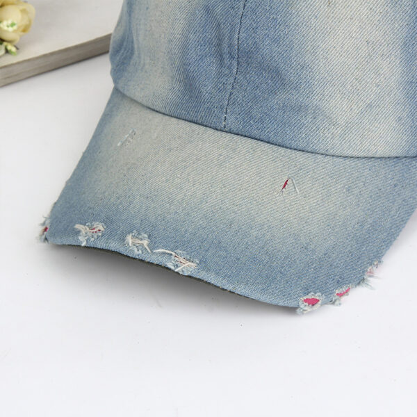 oly-6318340d82240b2e095498f52f4cbaed Wholesale Men's and Women's Baseball Cap Light Edition Washed Cowboy Hat Sports Sunscreen Sun Hat Women's Casual Dome Cap Dome Hat