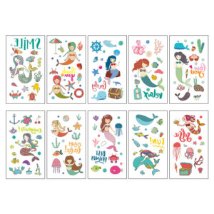 Mermaid A series 10 sheets/set / 68*120MM