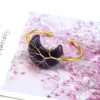 Wholesale Handmade Winding Wire Natural Stone Moon Bracelet Attracting Wealth Life Tree Moon Bracelet B03 Simple Style Unisex Quartz Bracelet