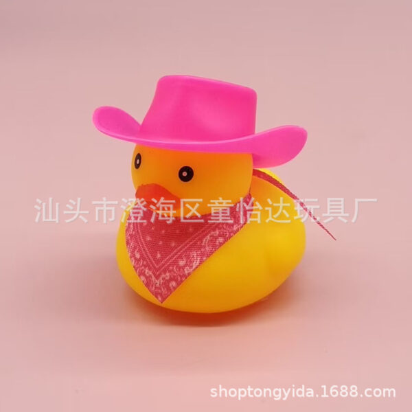 Wholesale Mini yellow duck hat hairpin sunglasses duck accessories cowboy hat DIY red wine bottle accessories doll decorative hat