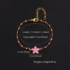 Wholesale PVD Coated Real Gold Plated Flower 201 Stainless Steel 304 Stainless Steel Elegant Simple Style Classic Style Waterproof Non Tarnish 201 Stainless Steel Lobster Trigger Clasp Closure Bracelets