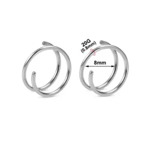 Silver / 8mm