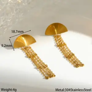 Bead Chain Earrings