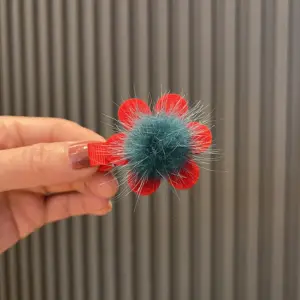 Dark Green Hair Clip