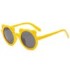 Wholesale Round Retro Danish Children's Sunglasses Wholesale Ins Cute Sunshade Trendy Baby Bear Junior Sunglasses