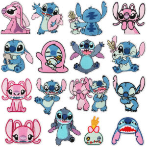 Wholesale Wuthering Anime Character Embroider Cloth Patch Interstellar Robot Dog Embroider Patch Alien Dog Patch Patch Animation Dog Embroider Label