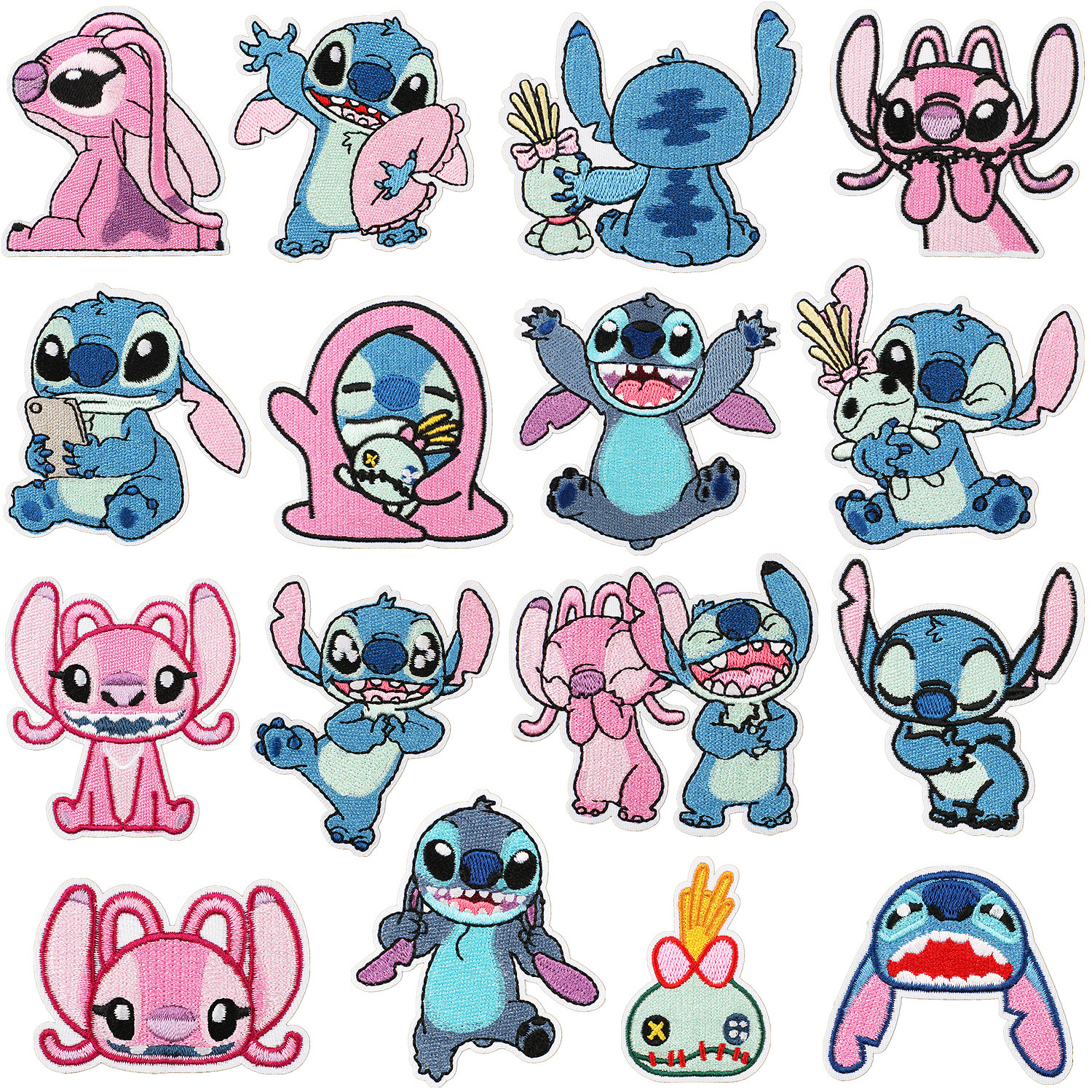 Wholesale Wuthering Anime Character Embroider Cloth Patch Interstellar Robot Dog Embroider Patch Alien Dog Patch Patch Animation Dog Embroider Label
