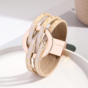 golden human print