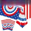 Wholesale Flag American Independence Day Disposable Tablecloth Party Decoration Props Tablecloth Plastic Material Celebration Supplies