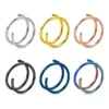 Wholesale Simple Style Solid Color Stainless Steel Plating Nose Ring 1 Piece Nose Pin