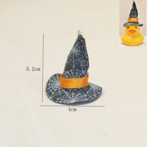 1 black spider hat