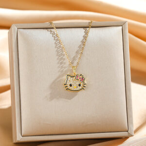 8079 golden kt cat (black border)