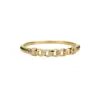 Wholesale Round Copper Bangle For Women With Real Gold Plated Finish And Zircon Inlay