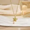 Wholesale Luxurious Titanium Steel Necklace For Women New Style Heart Pendant Collarbone Chain Versatile High-End Sensation Jewelry