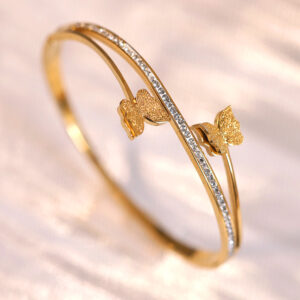 51122 double golden butterfly