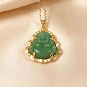 Green - Middle Maitreya Buddha