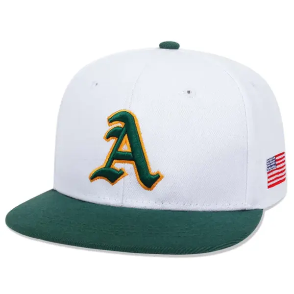 Wholesale Women's Outdoor Hip-Hop Letter Pattern Flat Brim Hat In Polyester With Embroidery, Adult Cap