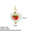 Wholesale Heart Shape Ceramic Pendant For Women In Hawaiian Style, Perfect For Casual Wear