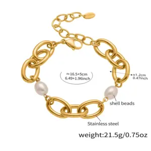 E043- Gold Bracelet