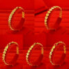 oly-65d0576ded387701f17648d9cc2e476f Wholesale southeast asia plated yellow gold watch chain women's sand gold heart-shaped bracelet