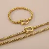 Wholesale 304 Stainless Steel Modern Style Simple Style Classic Style Geometric Bracelets Necklace