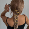 Wholesale Summer High-grade Niche Marine Style Alloy Headwear Large Scallop Texture Striped Hairpin Hair Accessories for Women