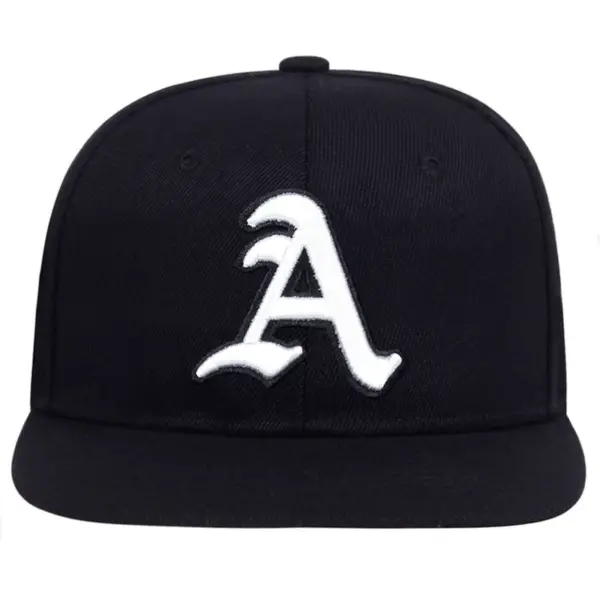 Wholesale Women's Outdoor Hip-Hop Letter Pattern Flat Brim Hat In Polyester With Embroidery, Adult Cap