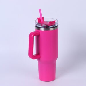 Generation of inner plastic and outer steel rose red / 40oz