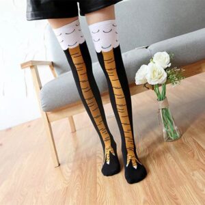 oly-66b667119467d1d3989033ea8e737653 Wholesale Chicken Claw Socks Funny Douyin Same Style Funny Socks Socks Valentine's Day Birthday Gift Ostrich Mid-Tube Ins Long Tube