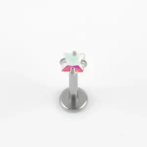 Steel Color AB Zirconium / 1.2*8*3 * 3mm