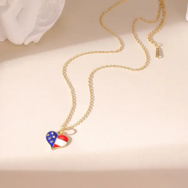 Wholesale Waterproof Non Tarnish Cross Necklace For Women In Electroplated Copper With Stone-Free Inlay And O-Link Chain