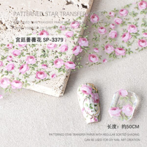 Palace rose flower transfer paper (sp-3379)