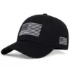 Wholesale American Flag Sport Outdoor Women's Baseball Cap With Curved Brim, Polyester Material And Embroidery Craft