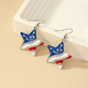 E087-Silver Five-Pointed Star