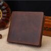 oly-679b728affa9267924ce7acc45454d6a Wholesale Men’s Wallet Crazy Horse Leather Genuine Leather Men’s Business Short Money Clip Head Layer Cowhide Widened Wallet