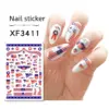 oly-67c41a9759c4c4883a3828e28d03dd54 Wholesale Independence Day Series American Flag Manicure Stickers Nail Stickers 8 Set Manicure Accessories