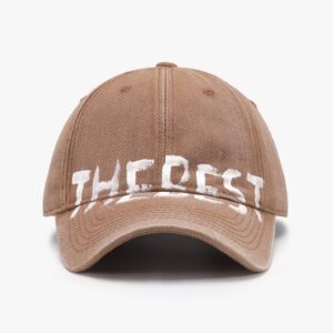 THE baseball cap-orange / M(56-58cm)