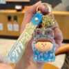 Wholesale Internet Celebrant Oil-in Acrylic Lilith Quicksand Key Chain Cute Flash Doll Pendant Gift Quicksand Key Chain