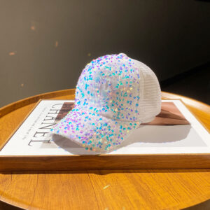 All-inclusive sequins White / Adjustable