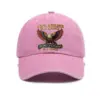 Wholesale Men's Retro Baseball Cap With Curved Brim Featuring Breathable Printing Design