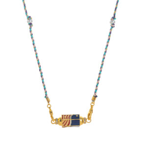 Striped necklace