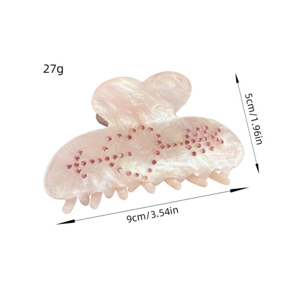 oly-67ee9045aa41215a69b9bb075c1990c1 Wholesale Valentine's Day Love Clip Acrylic Shark Clip Dopamine Light Luxury Style Casual Temperament Fashion Hair Clip Headwear for Women