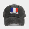 Wholesale World Cup football element fan baseball cap embroidered black baseball cap sun hat